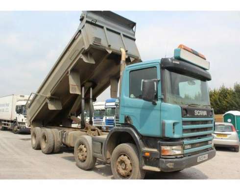 Scania 114 8x4 32 Tons Steel Body tipper Suppliers UK ...